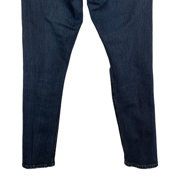 Levi’s Premium 501 Skinny Jeans Black Blue Distressed Women’s 24 (26 x 28) - Picture 9 of 13